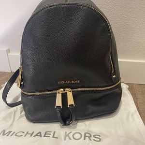 Michael Kors Rhea backpack.